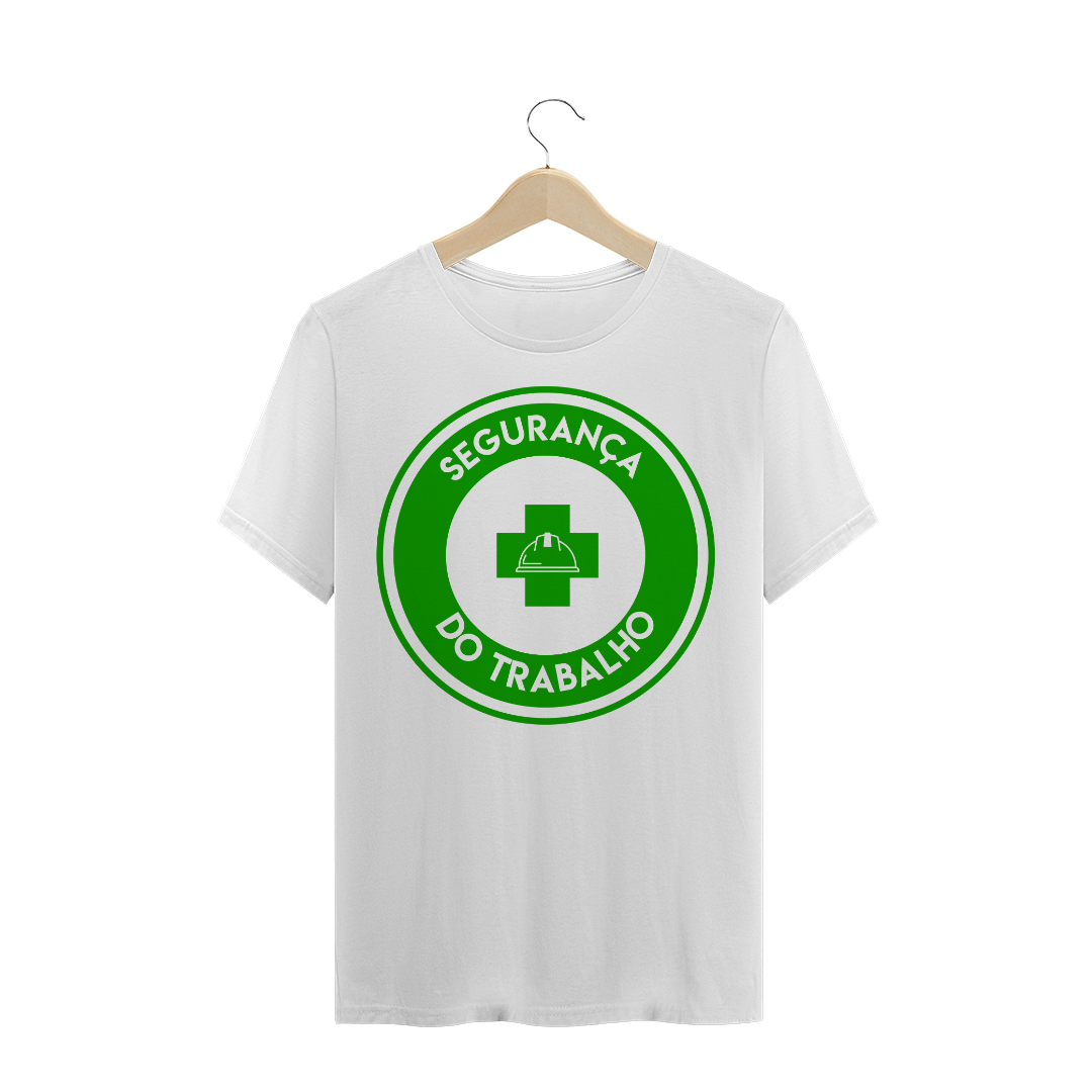 Camiseta Segurança do Trabalho Logo com Capacete