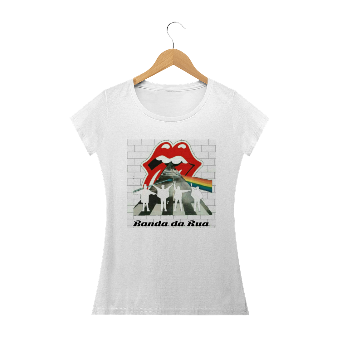 Nome do produto  Camiseta feminina - Banda da Rua