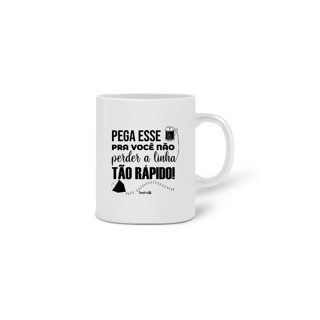 Nome do produto  CANECA - PEGA ESSE CARRETEL