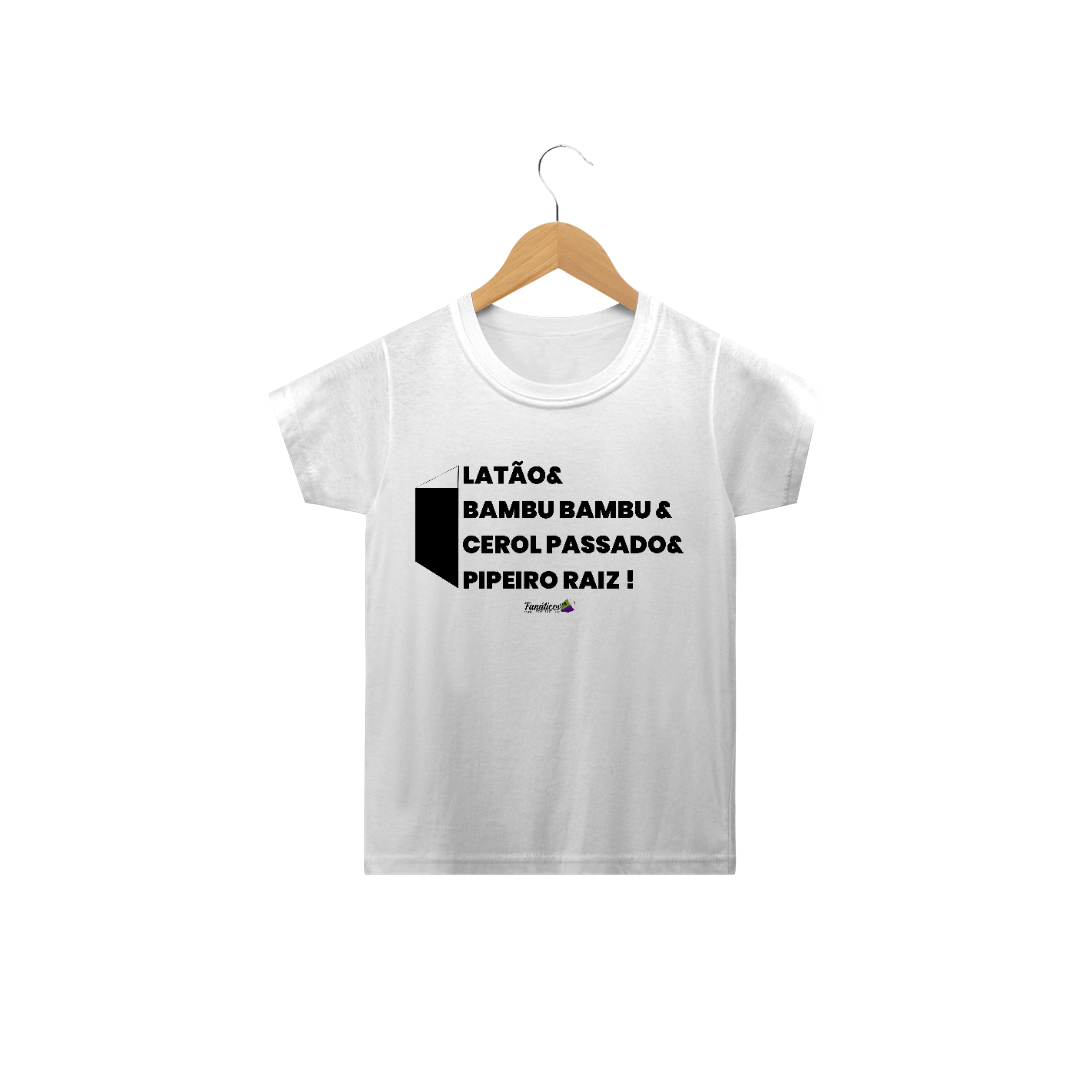 Nome do produto  CAMISETA INFÁNTIL - LATÃO BAMBU BAMBU