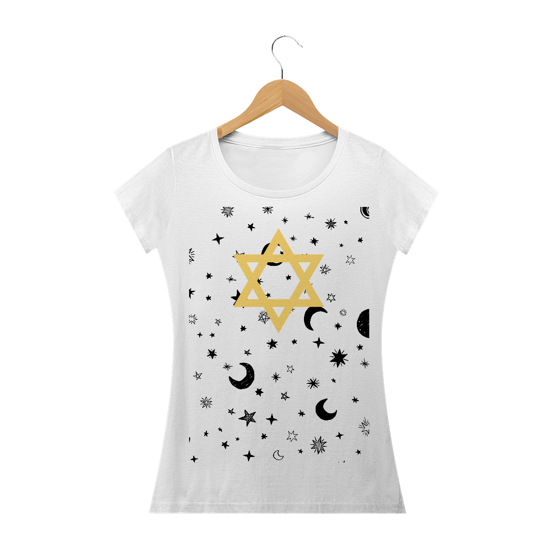 Nome do produto  Camiseta estrela de Davi