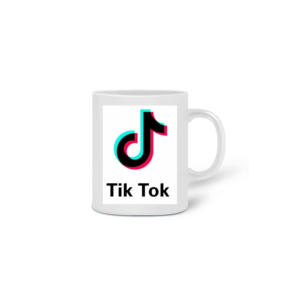 Caneca personalizada do Tik Tok