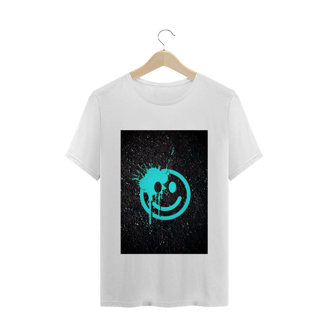 CAMISETA MASCULINA FACE CARINHA FELIZ EMOJI