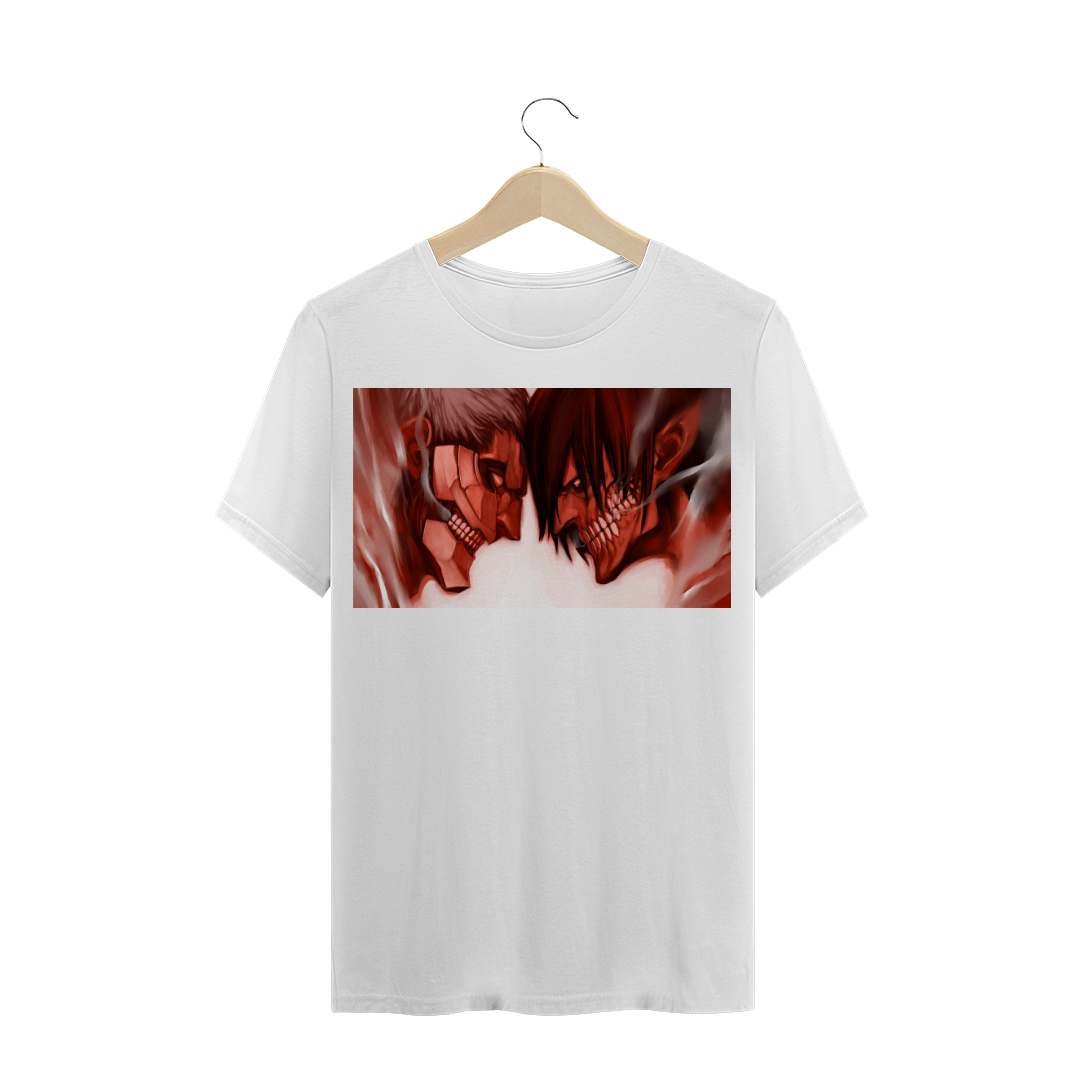 Camiseta shingeki no kyojin Masculina 