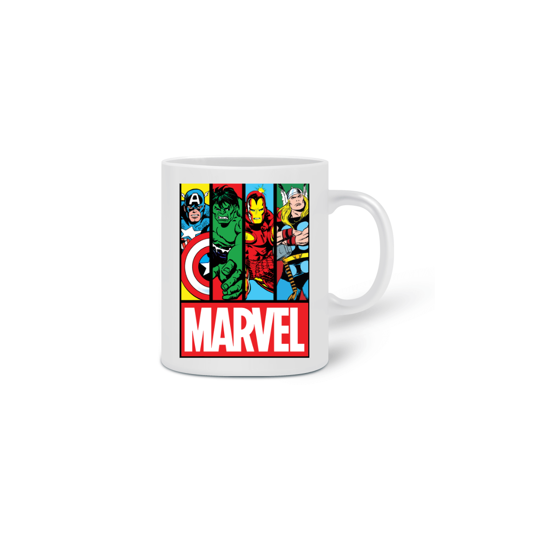 Nome do produto: Caneca Marvel 