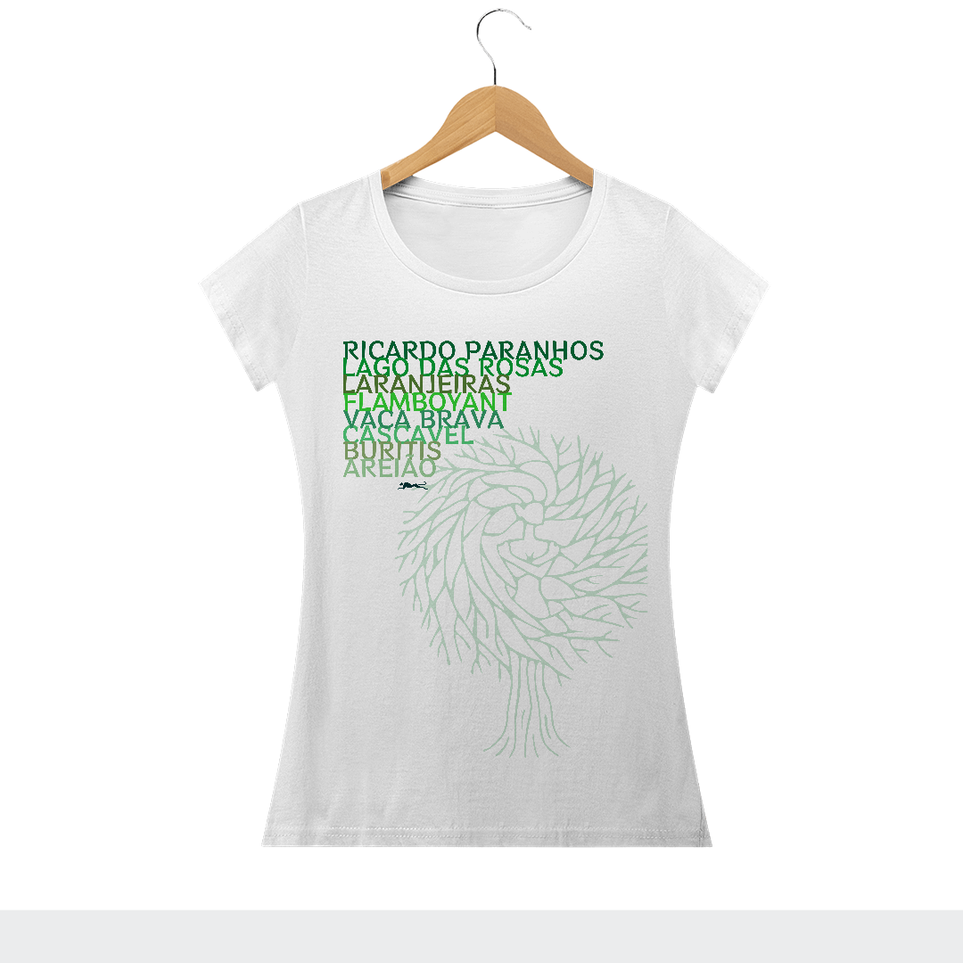 Camiseta GYN Branca Feminino