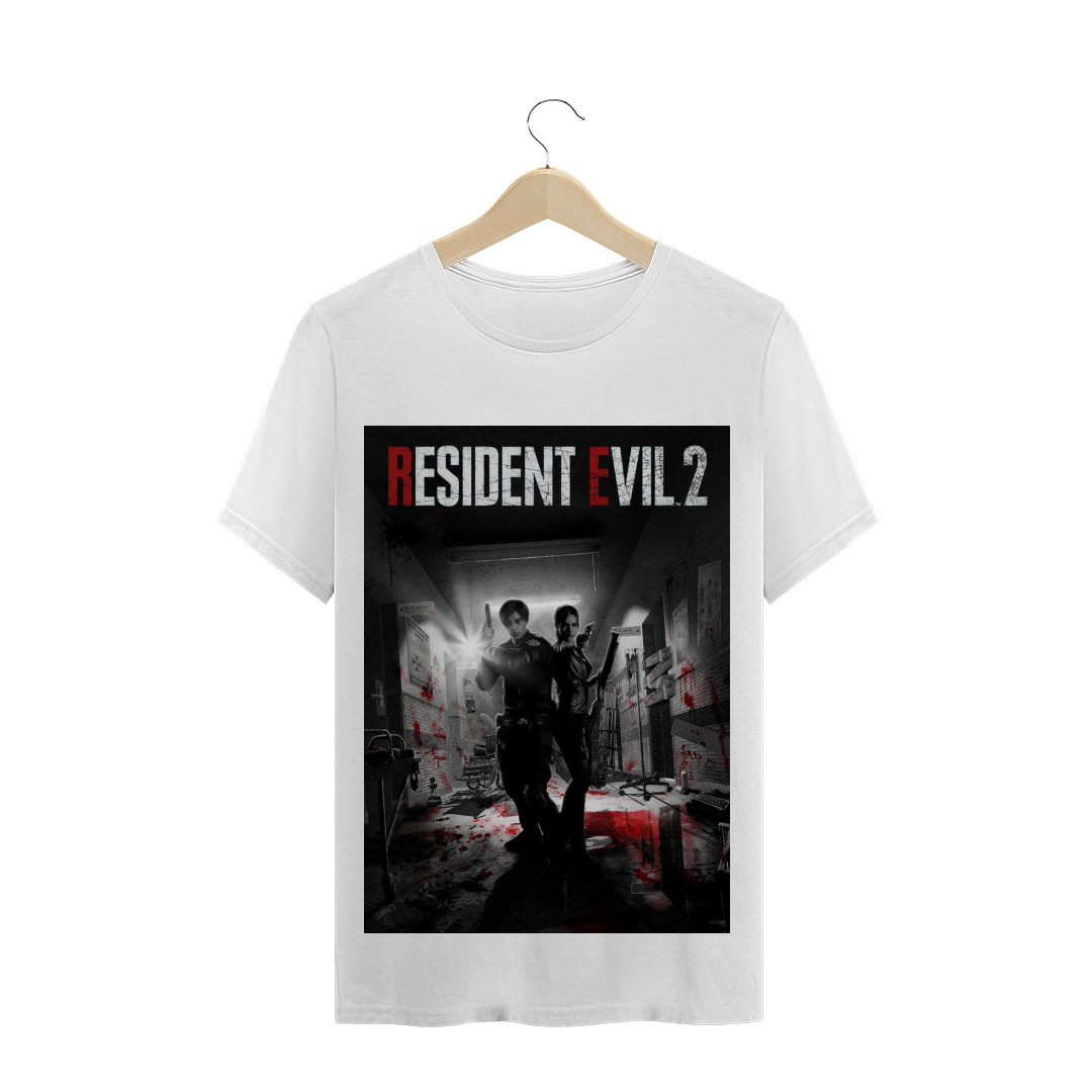 Camisa Resident Evil 2 - PROMOÇÃO DE INAUGURAÇÃO DE 59,90 POR APENAS 45,69