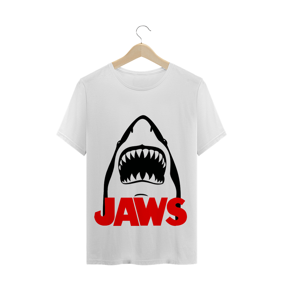 Nome do produto  Camiseta JAWS Branca
