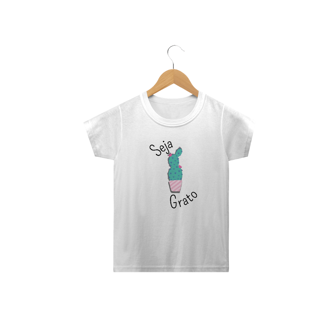 Cacto Seja Grato Infantil