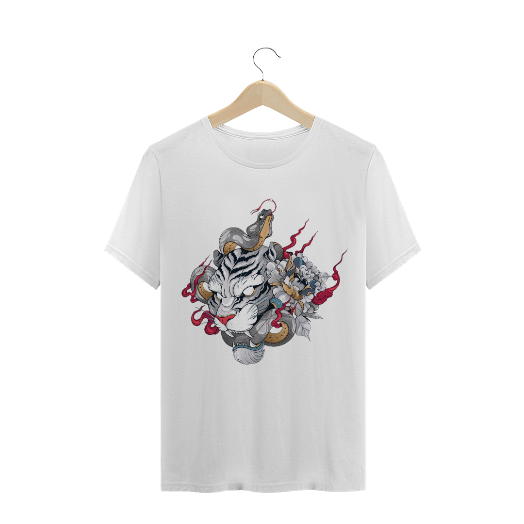 Nome do produto: Camisa Tigre Branco