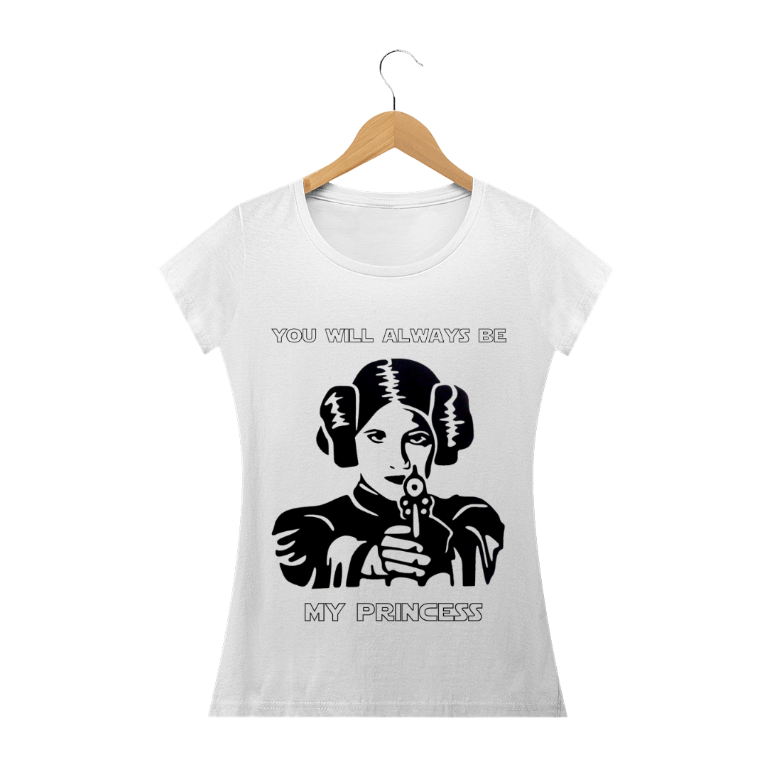 Nome do produto  Camiseta Star Wars Princesa Leia Branca