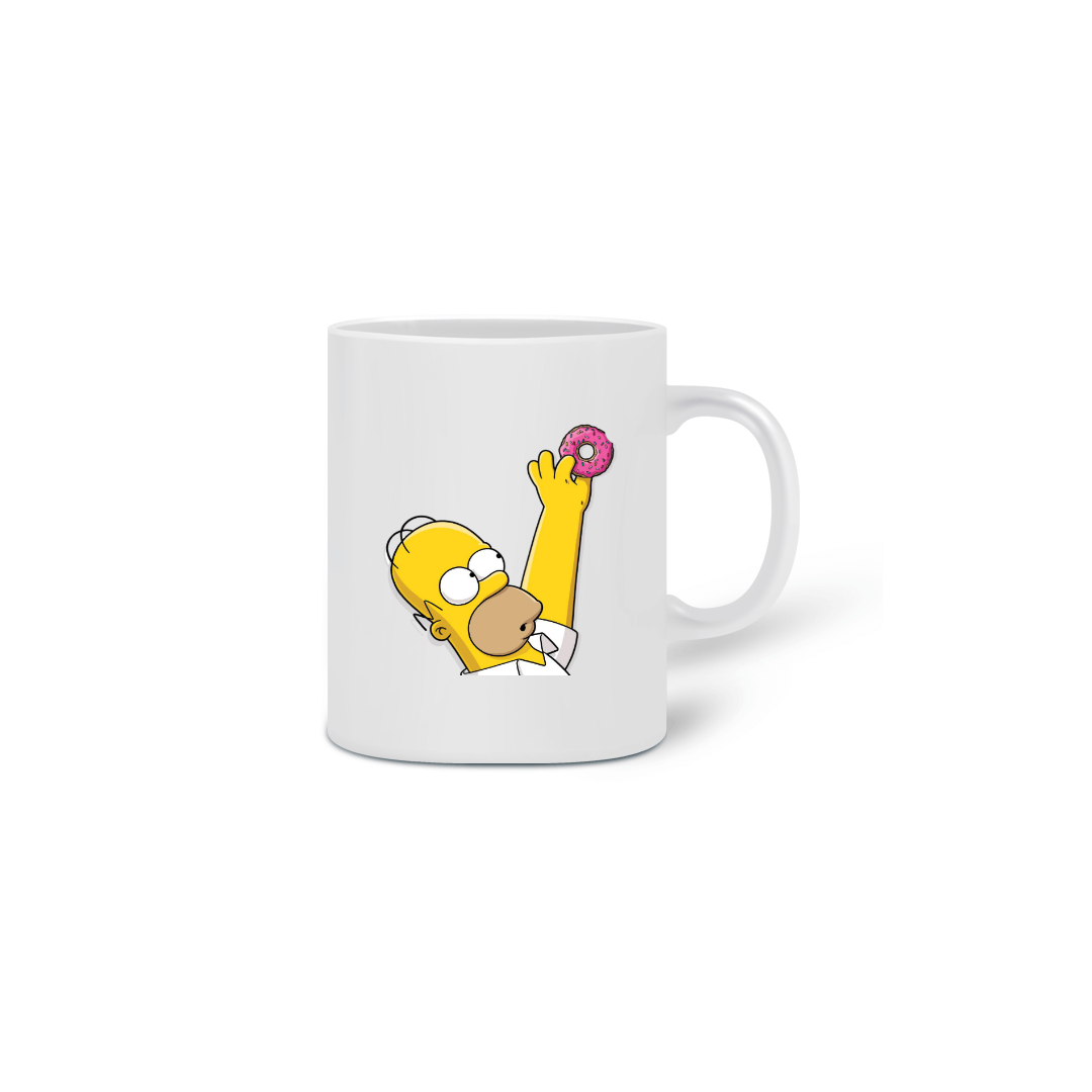 Nome do produto  CANECA HOMER SIMPSON ROSQUINHA CRIATIVA 