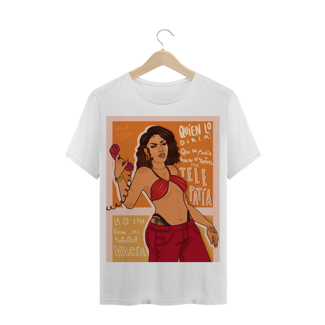 Nome do produto: Camiseta Kali Uchis - Telepatía