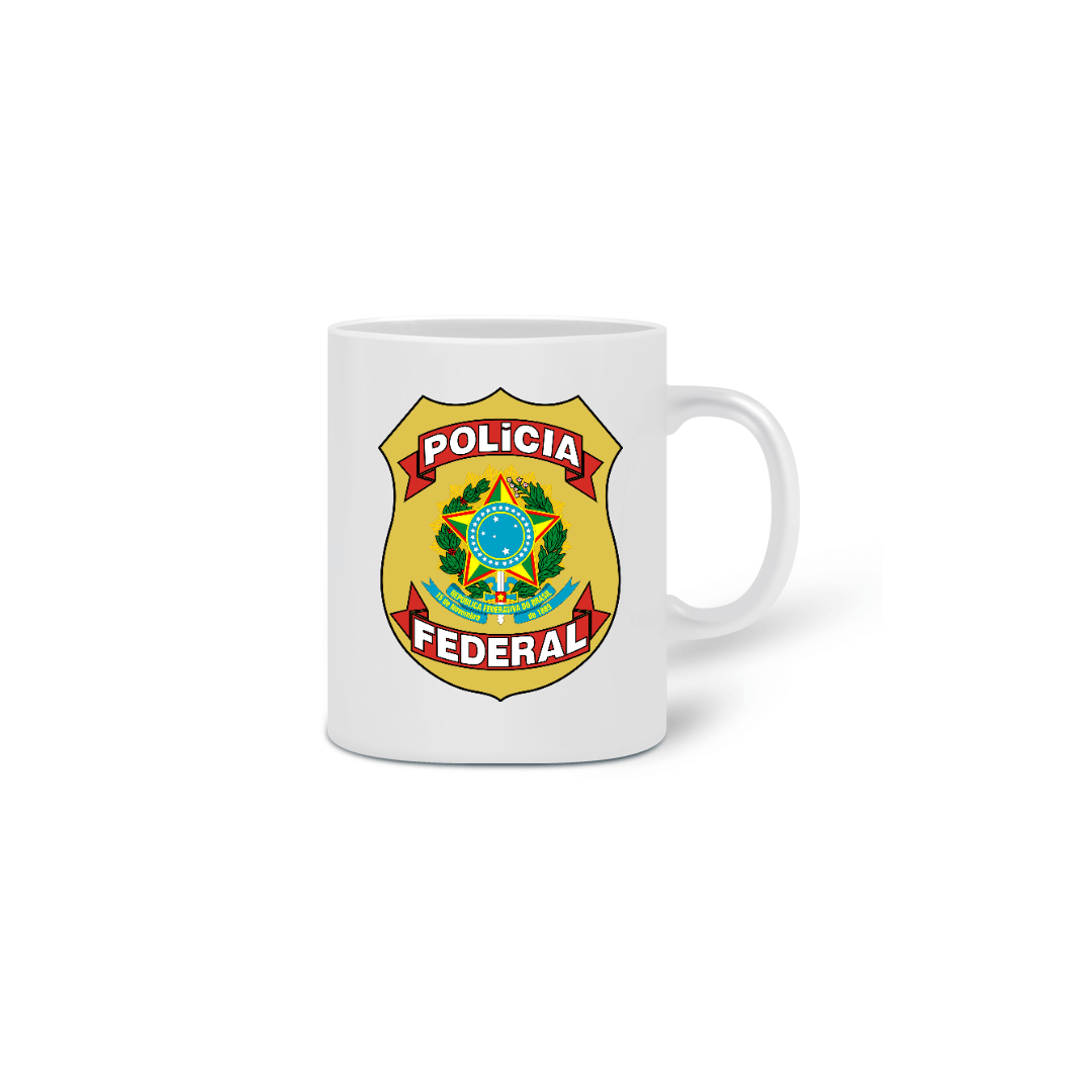 Nome do produto  CANECA DA POLICIA FEDERAL