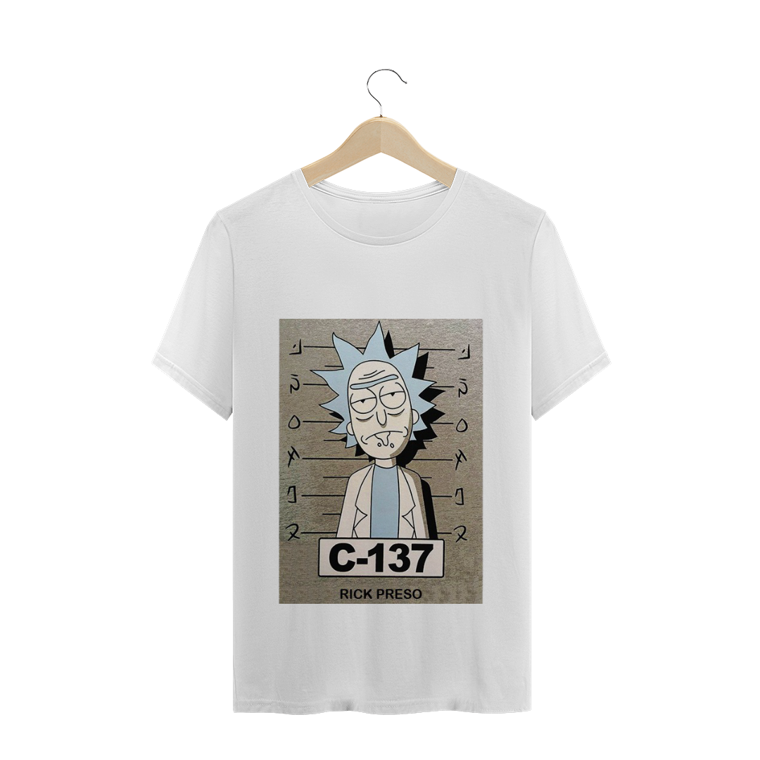 Nome do produto  CAMISETA RICK PRESO