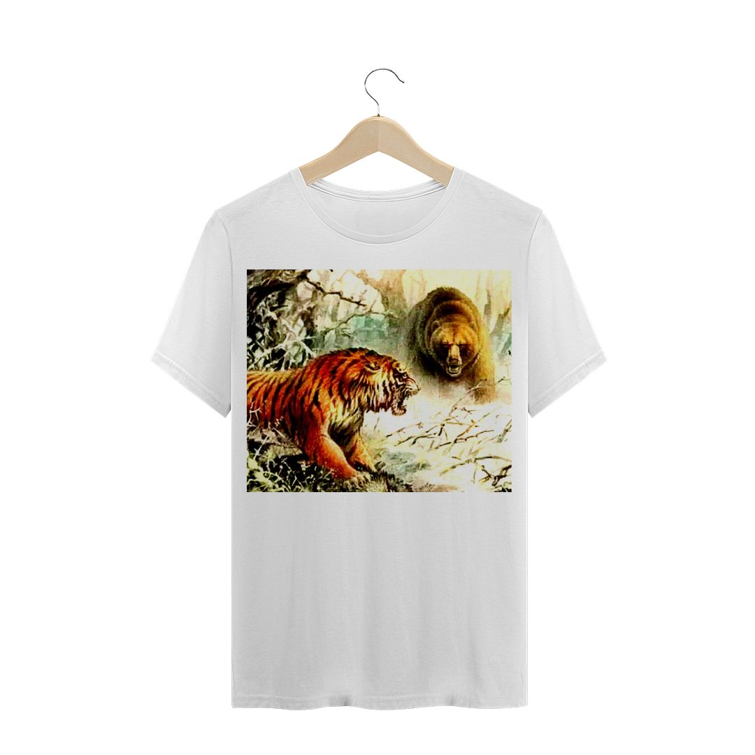 TIGRE SIBERIANO VS URSO PARDO - DESENHO