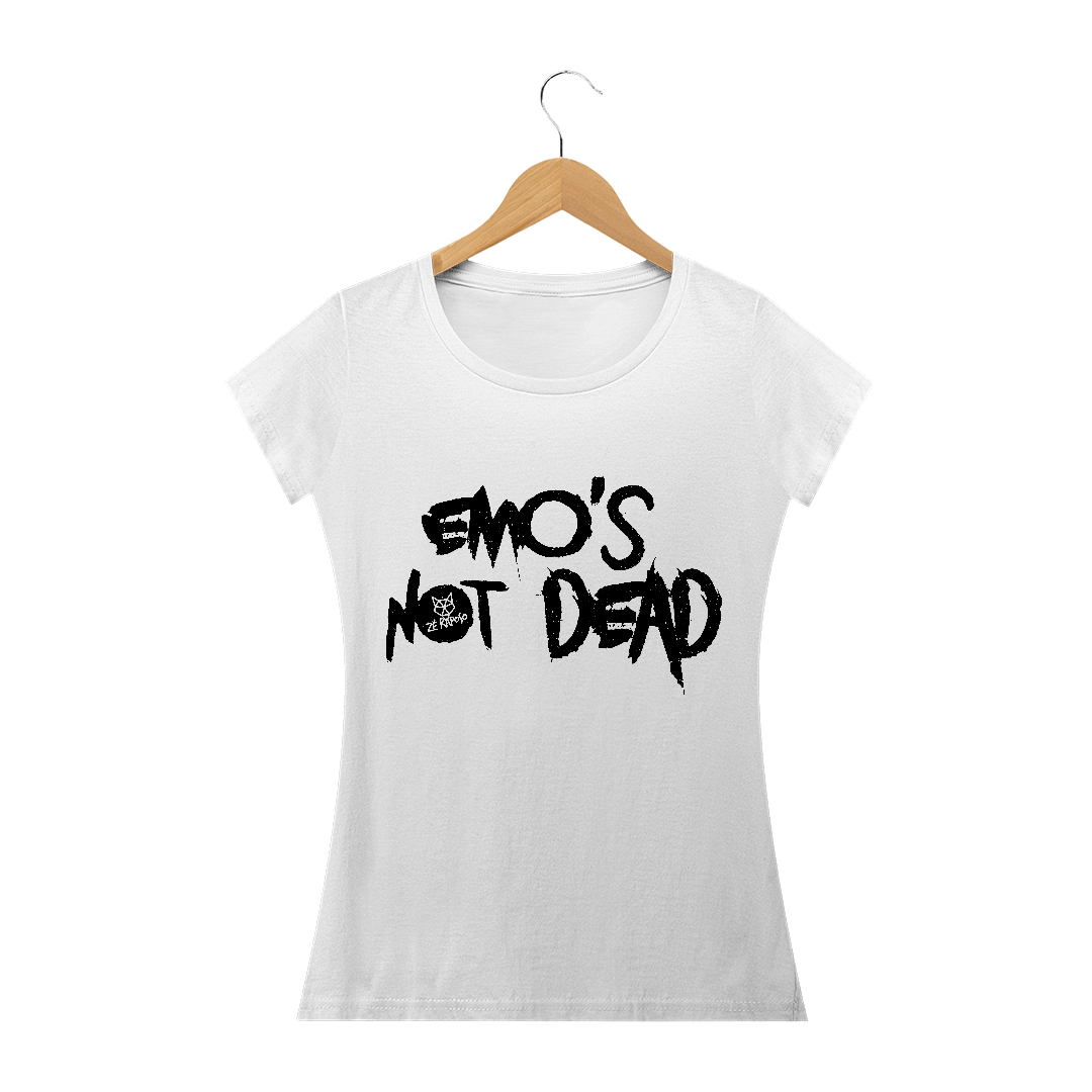 Nome do produto  Emo's Not Dead - Escrita Preta