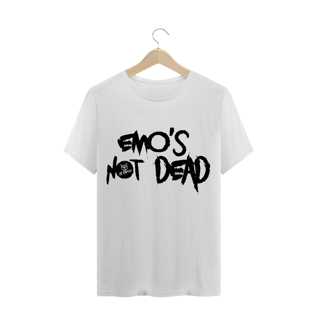 Nome do produto  Emo's Not Dead - Escrita Preta