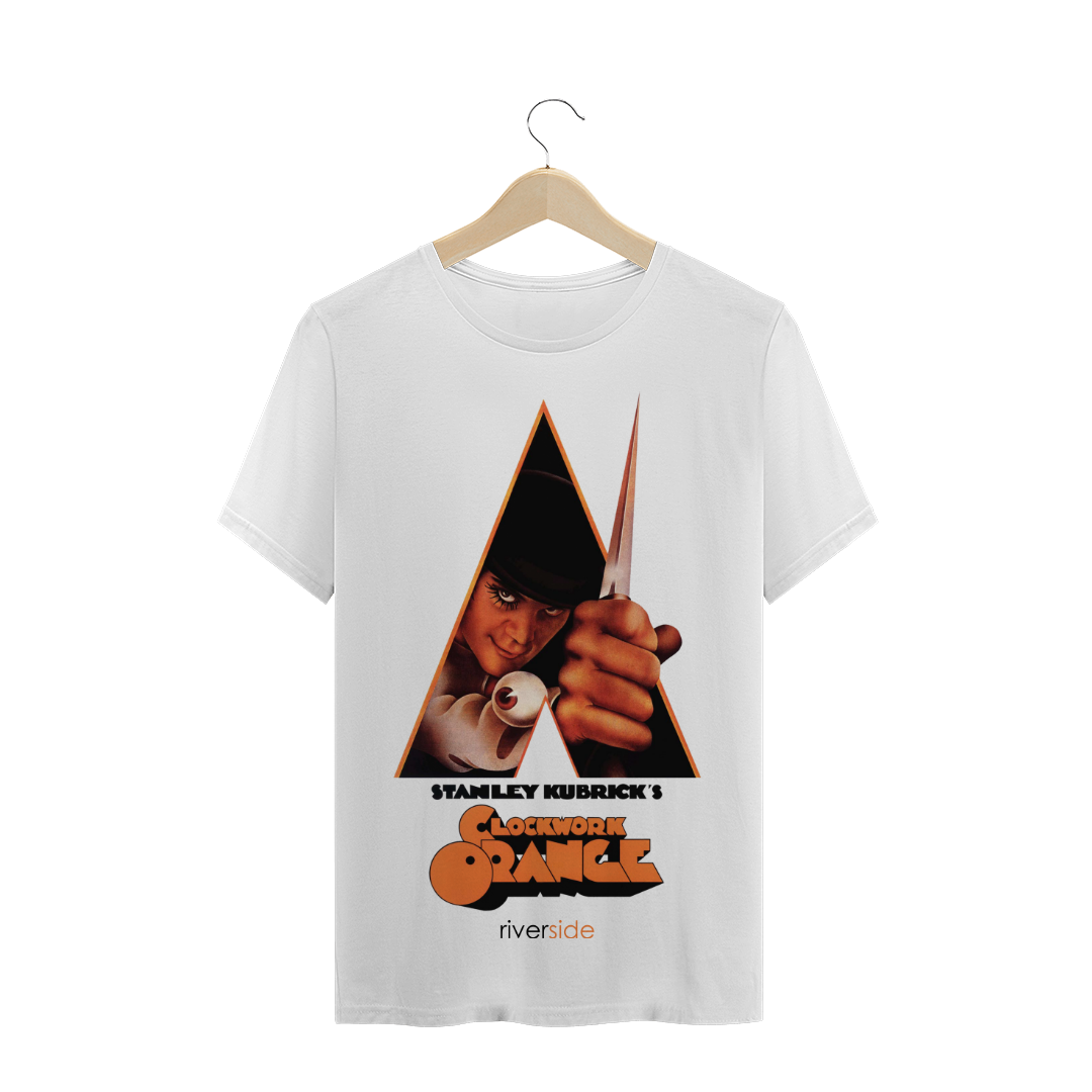 Nome do produto  T-Shirt Quality Laranja Mercânica Branca