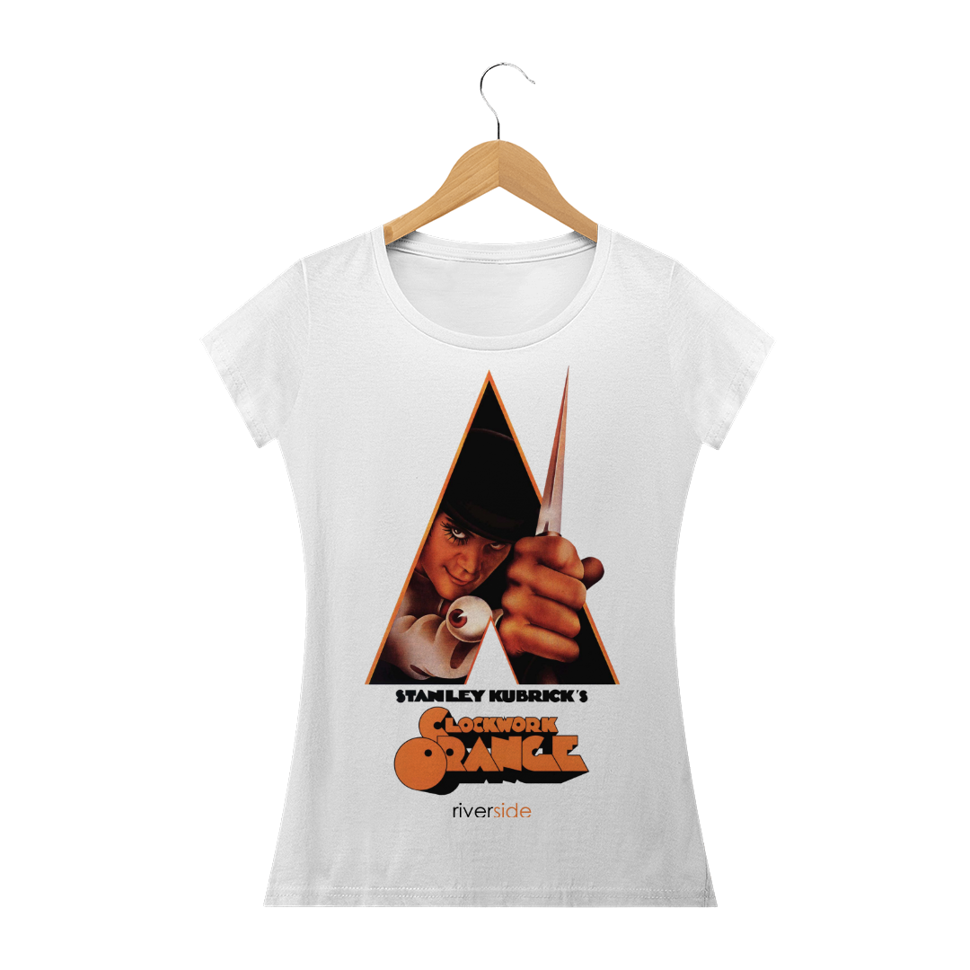 Baby Long Quality Laranja Mecânica Branca