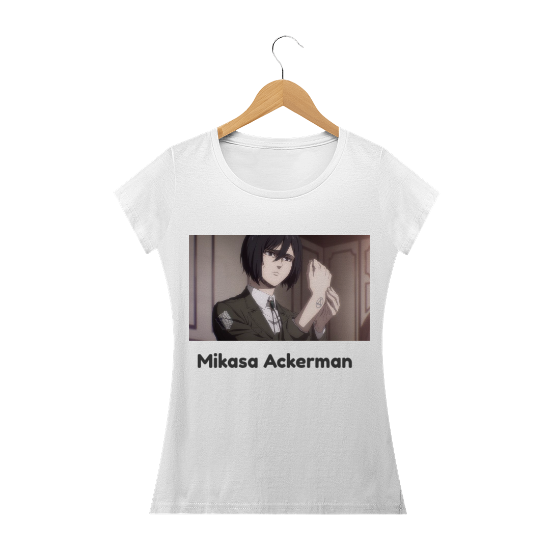Nome do produto  Blusa Mikasa Ackerman Attack On Titan