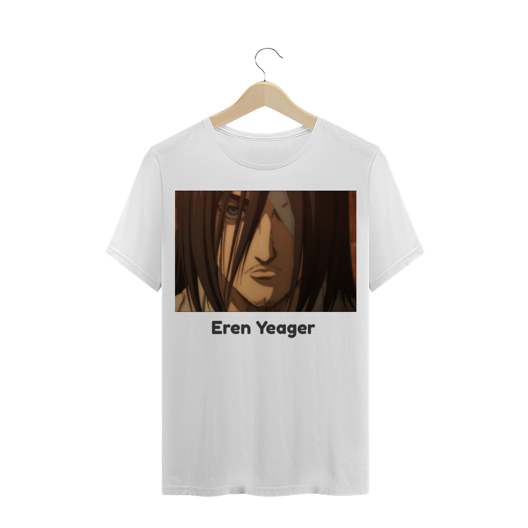 Nome do produto  Camiseta Eren Yeager Attack On Titan