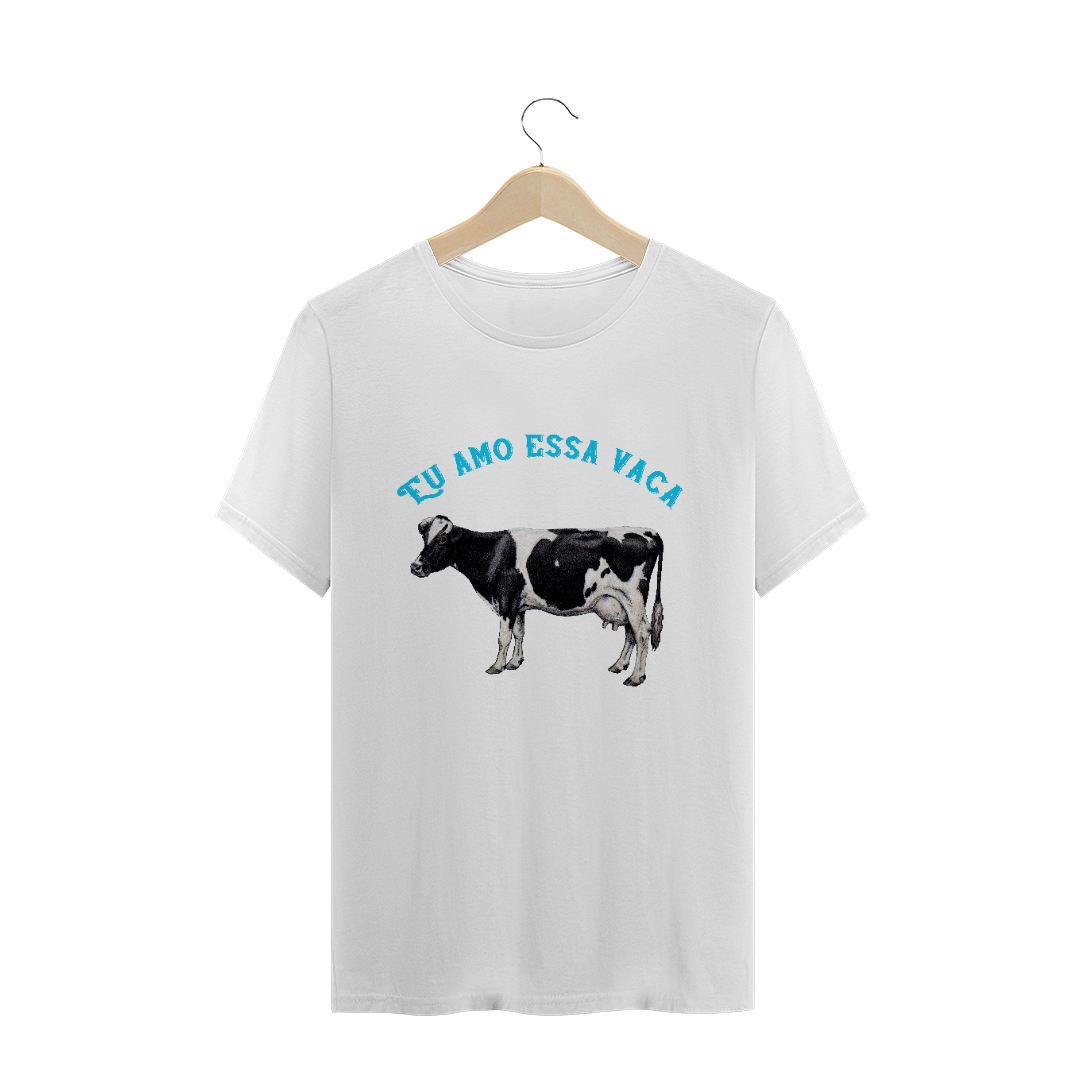 Nome do produto  Camiseta Eu amo essa vaca quality