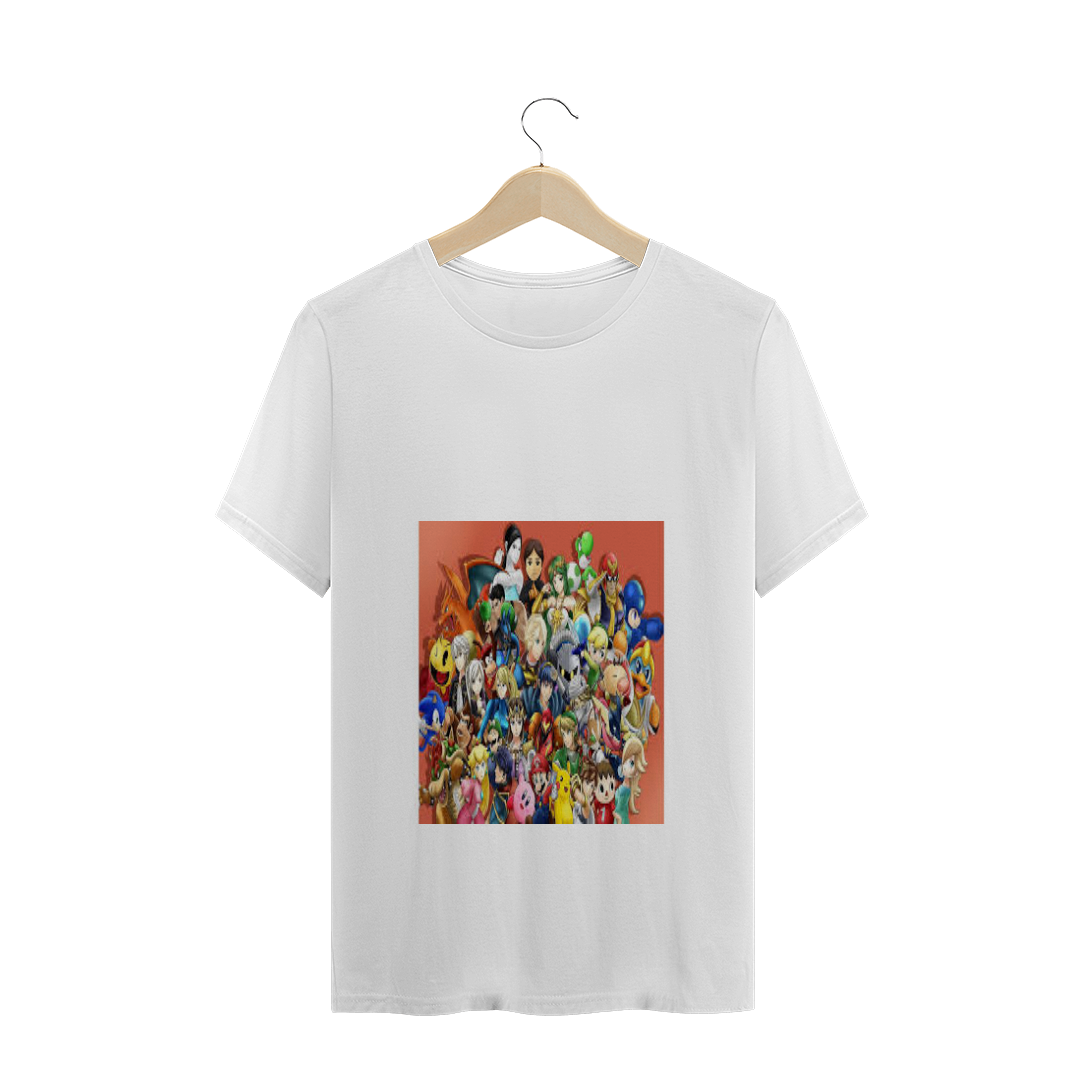 Nome do produto: Camisetas Personagens video game