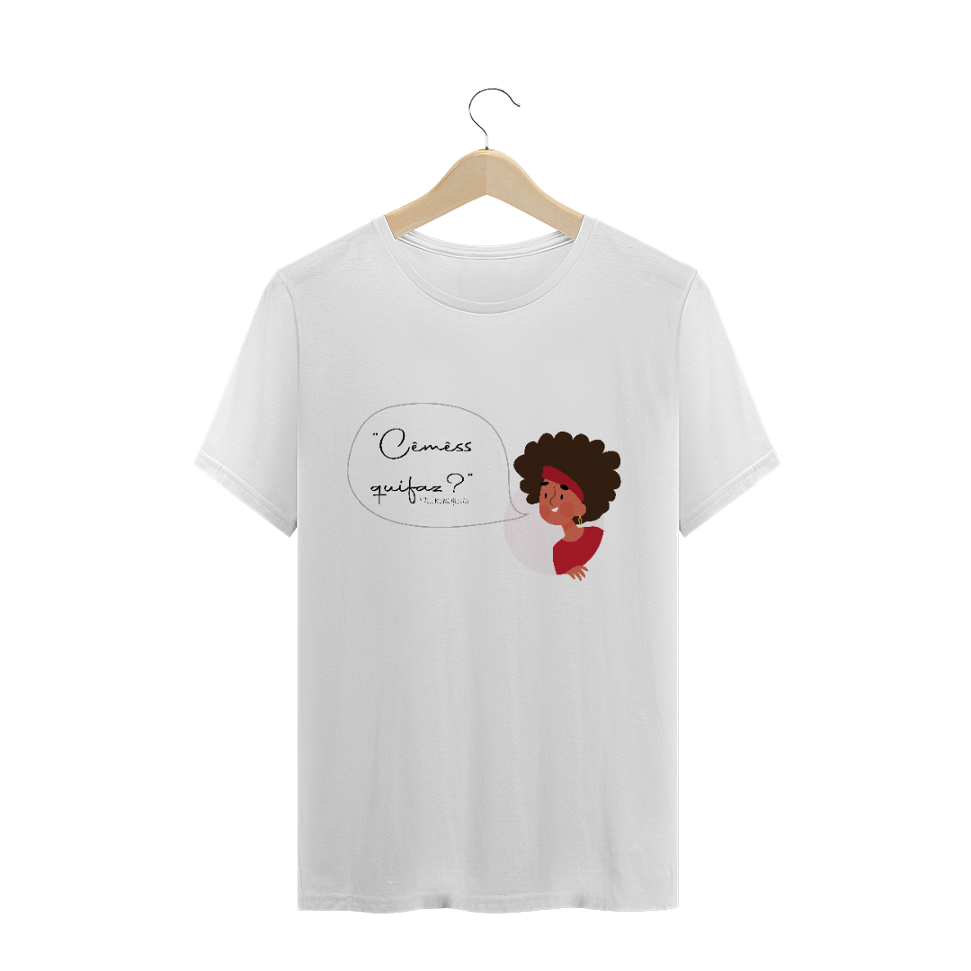 Nome do produto  Camiseta Mineirês - Dani Vermelho Flô e Podcast Entrelaçadas