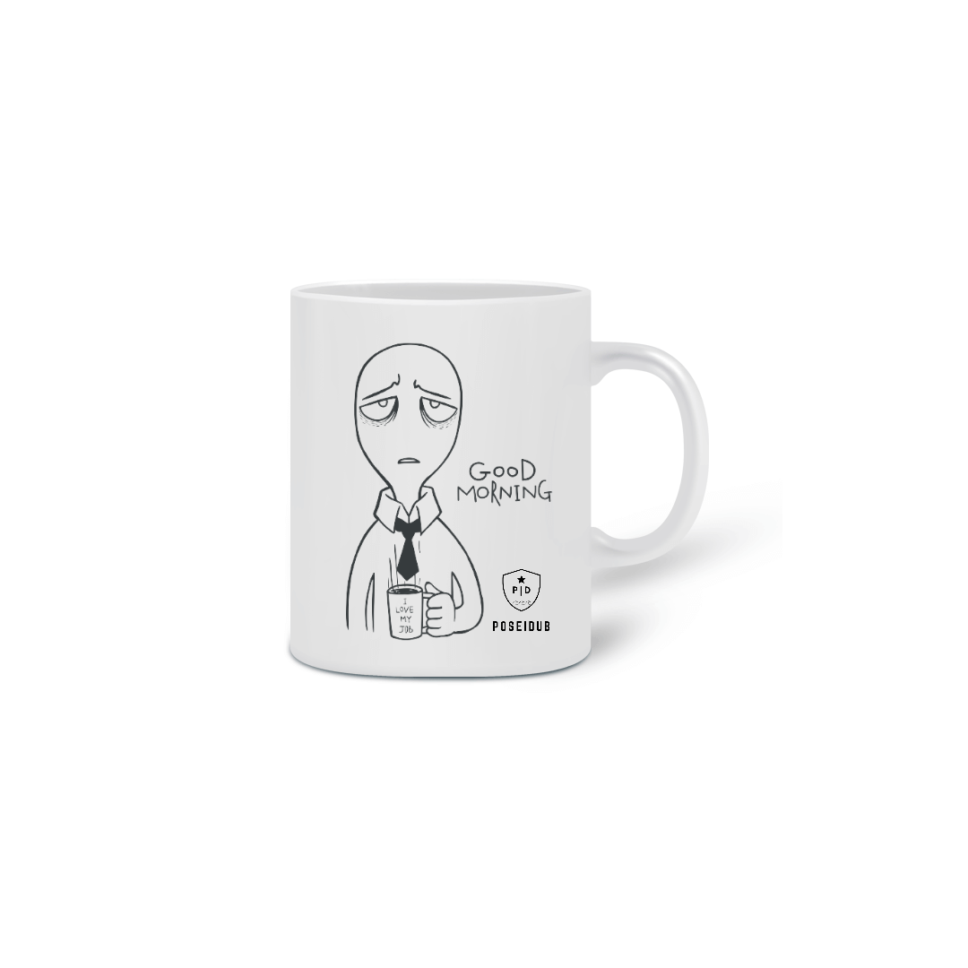 Nome do produto  Caneca Poseidub Frases e desenhos