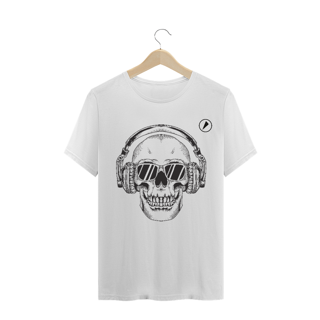 Nome do produto  Camisa Caveira Fone