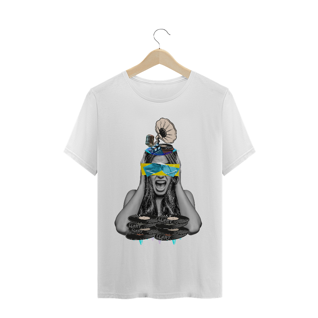 T-Shirt Gramophone Girl 
