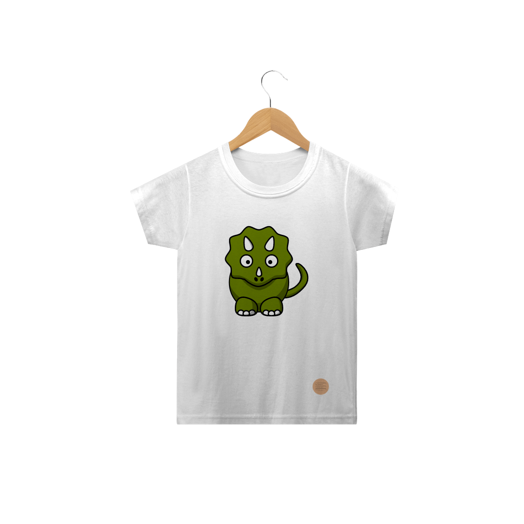 Nome do produto  Camisa infantil dinossauro .lalu