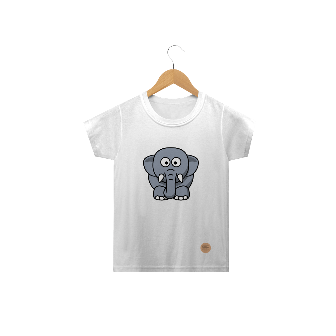 Nome do produto  Camisa infantil elefante .lalu