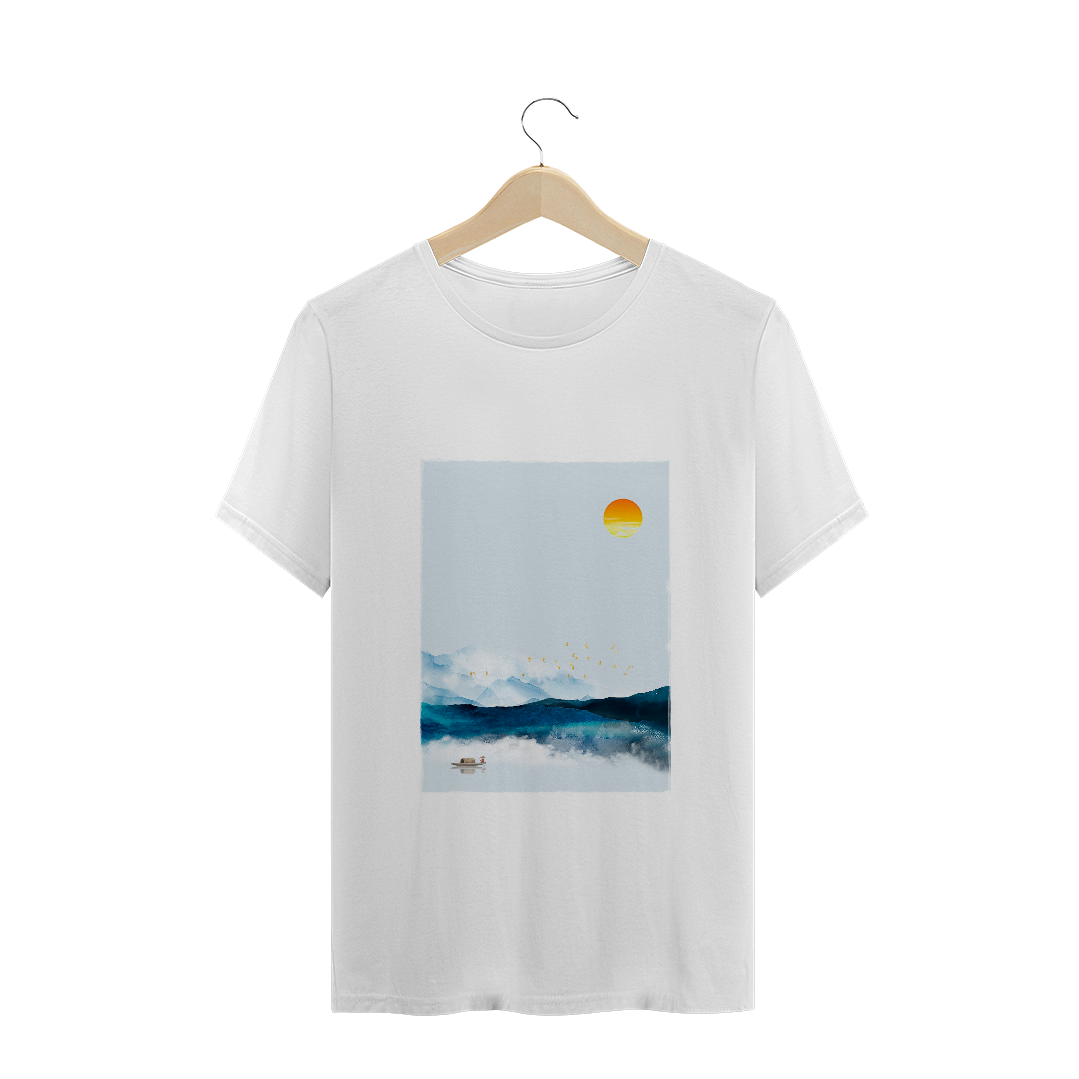 Nome do produto  Artística - Paisagem (Plus Size)