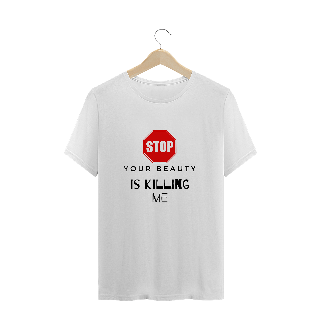 Stop Camiseta Masculina