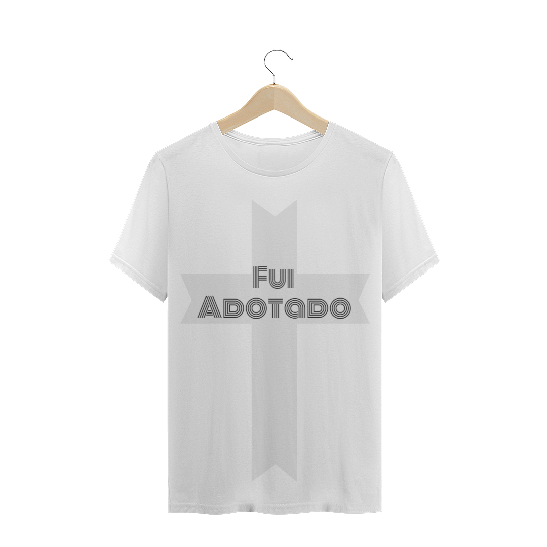 Nome do produto  Camiseta Adotado 
