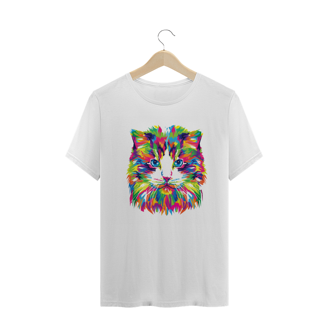 Nome do produto  T-Shirt Pluz Size Cat 