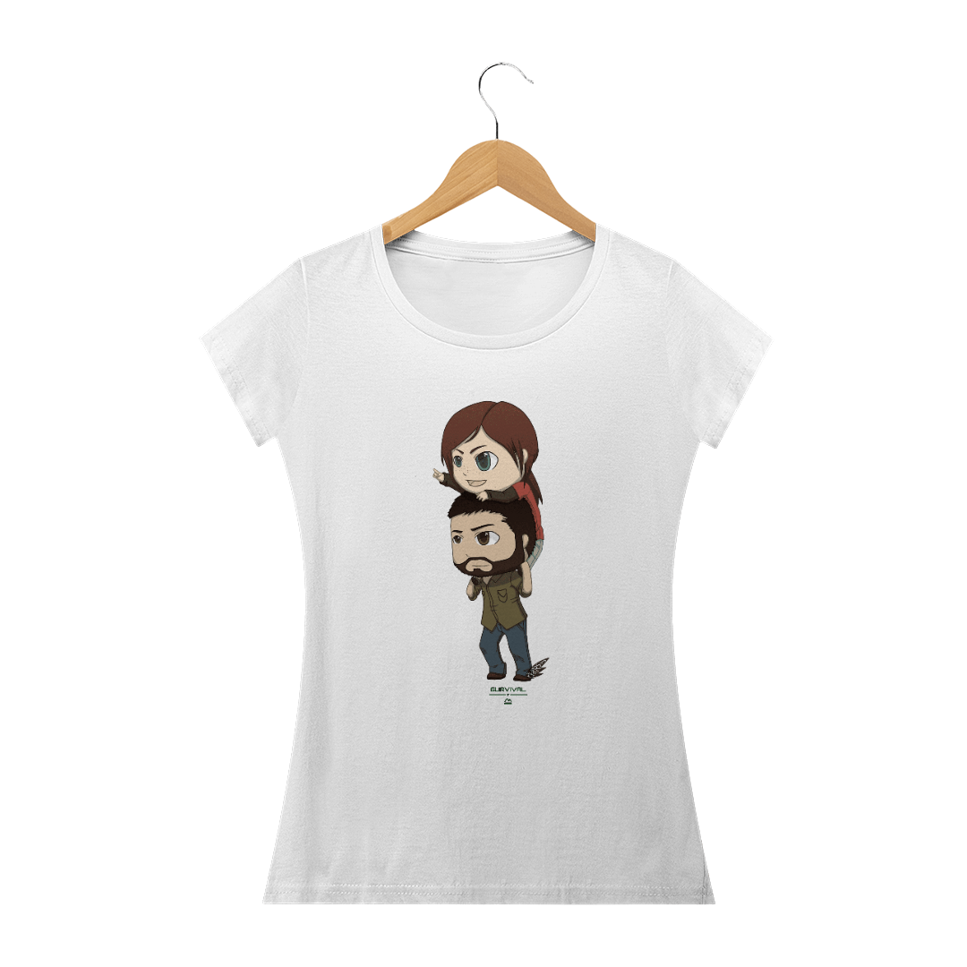 Nome do produto  CAMISETA BABY LONG  SURVIVAL TLOU