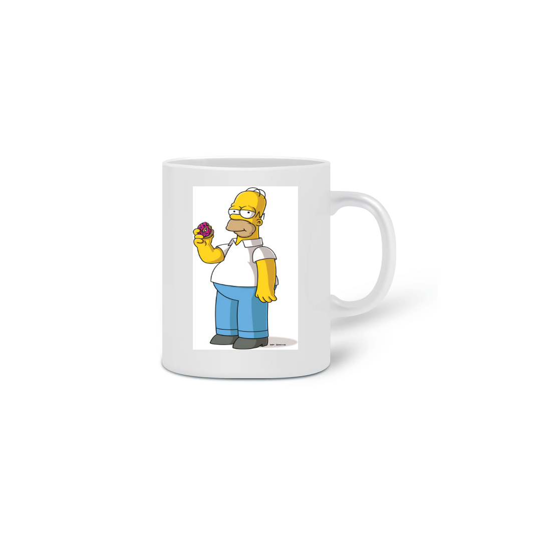 Nome do produto  Caneca Homer Simpson Rosca