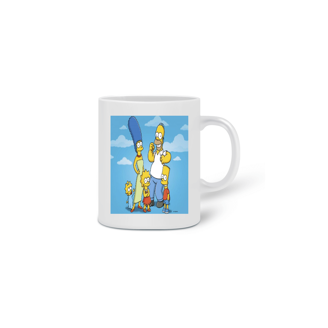 Nome do produto  Caneca Homer Simpson Família