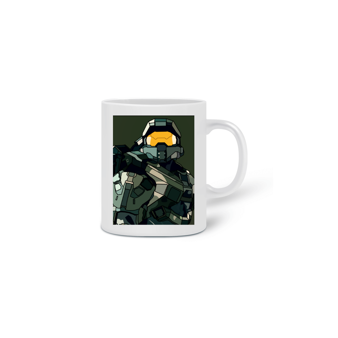 Nome do produto: Caneca Halo Master Chief