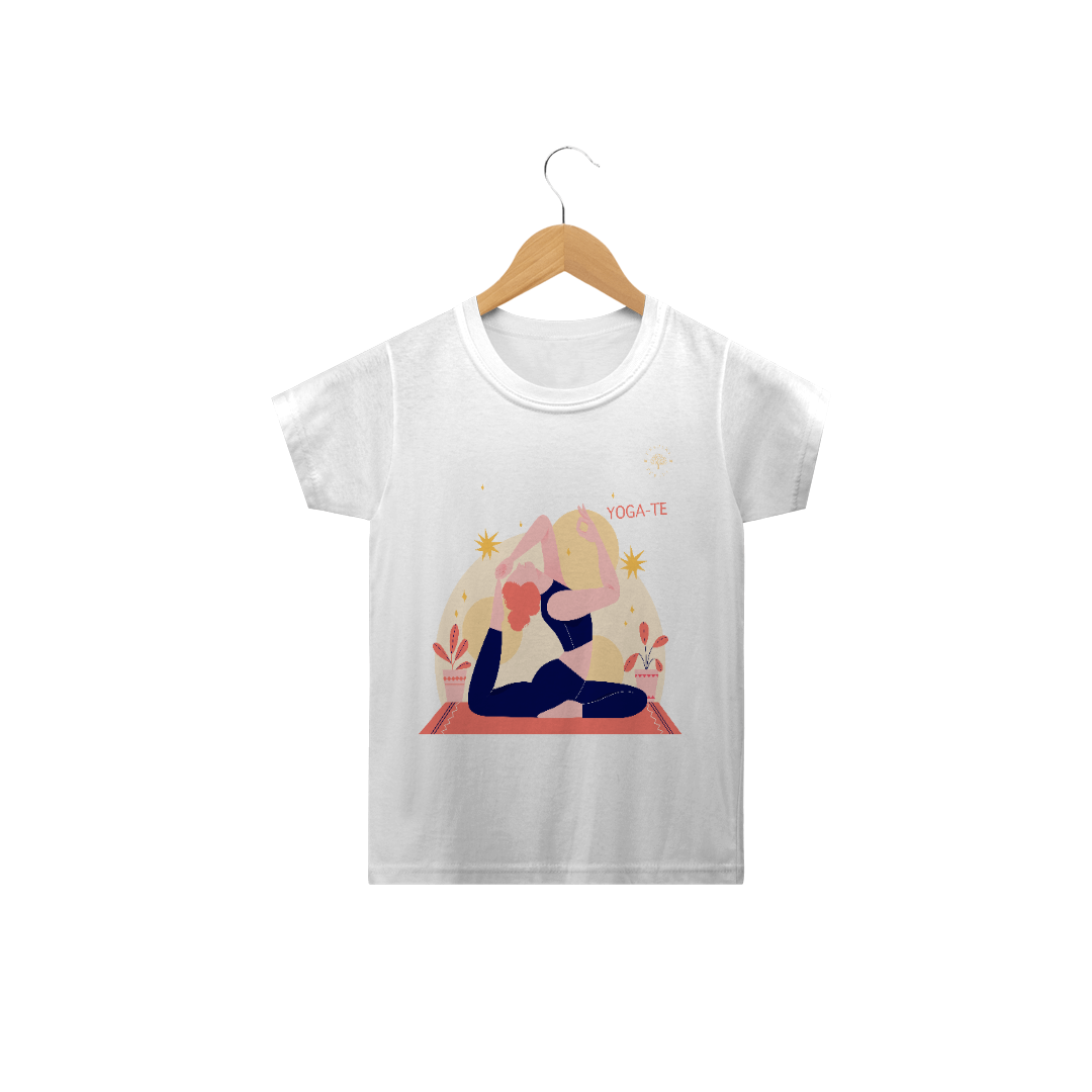 Camiseta Infantil - Postura Yoga