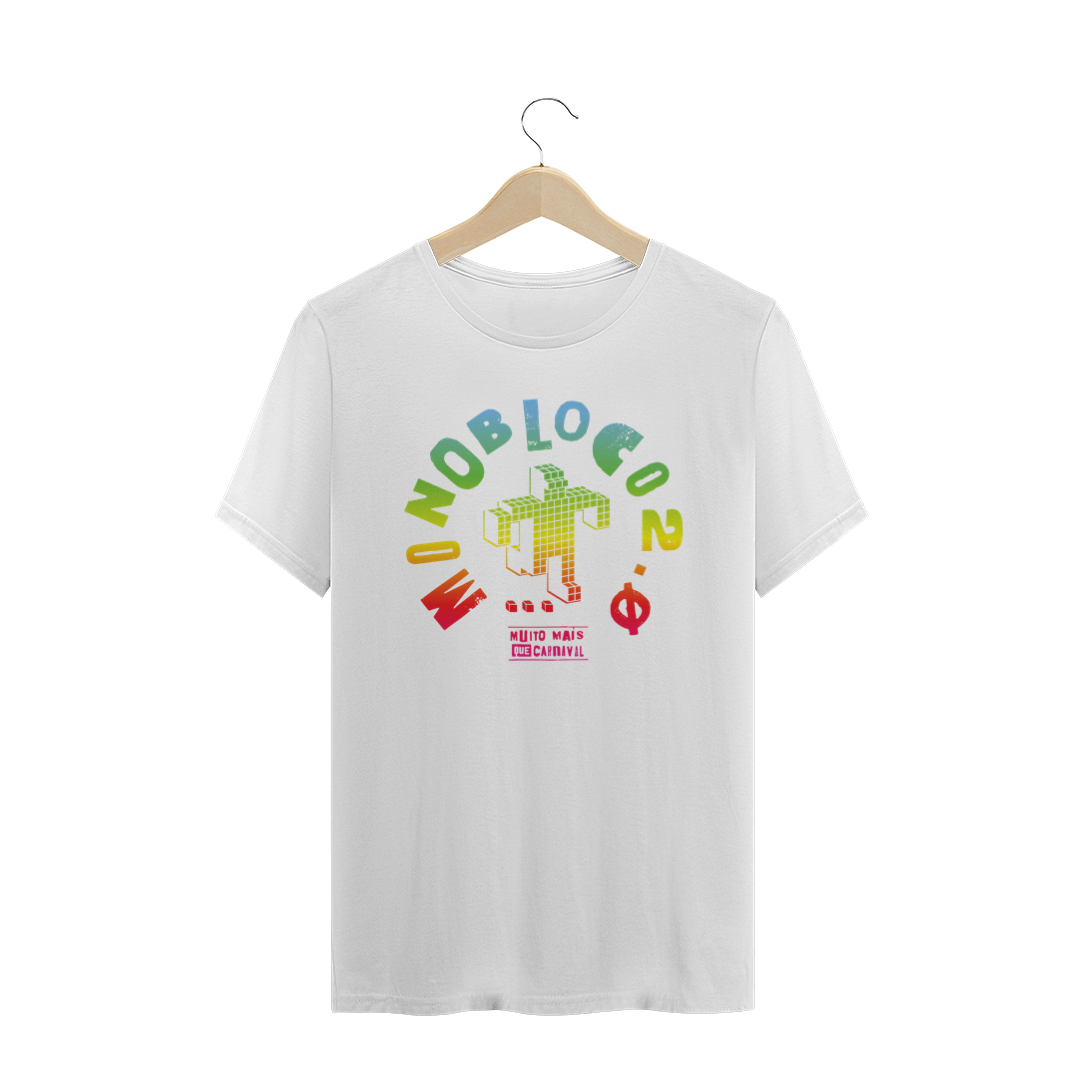 Nome do produto  Camiseta Logo Monobloco Rainbow
