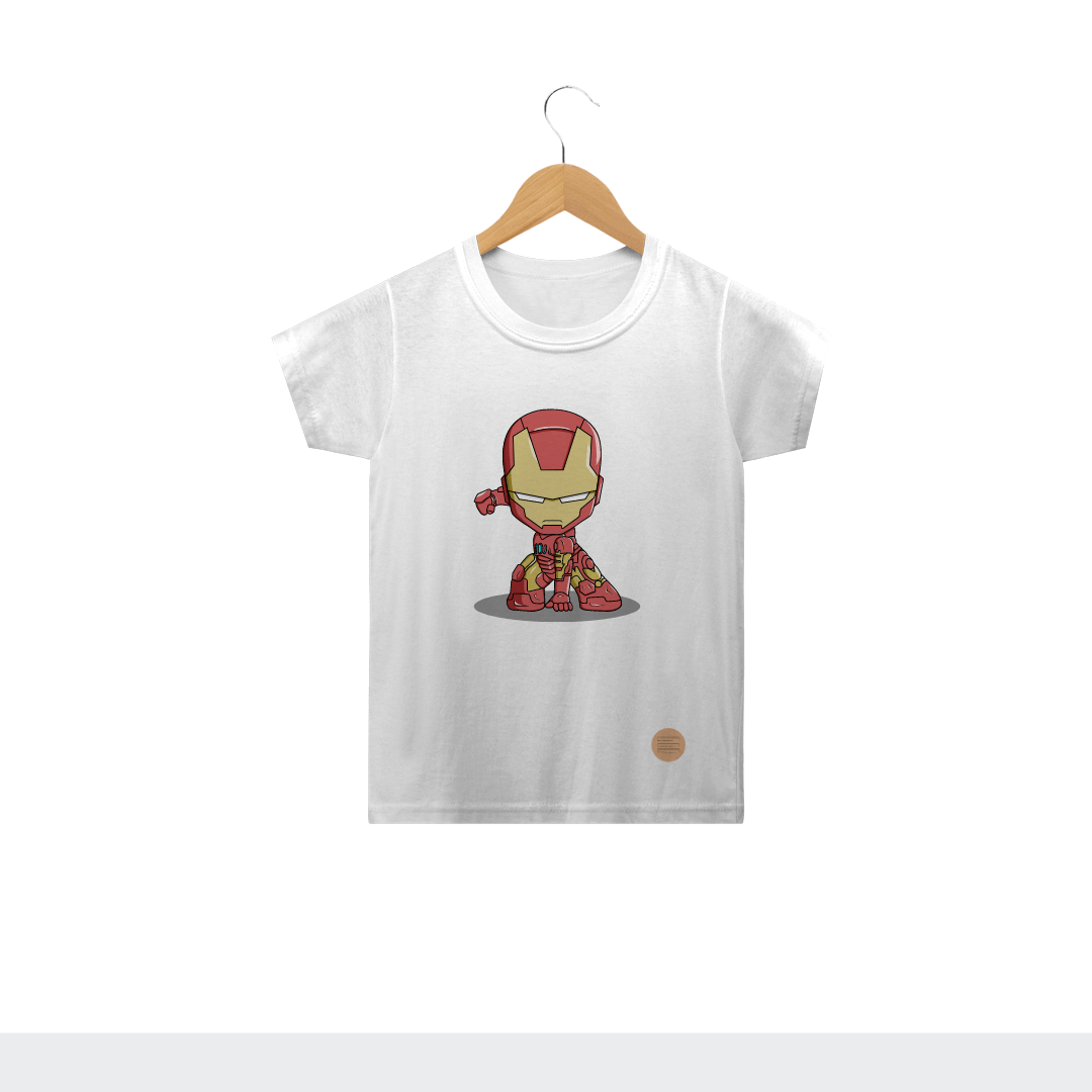 Nome do produto  Camisa infantil homem de ferro .lalu