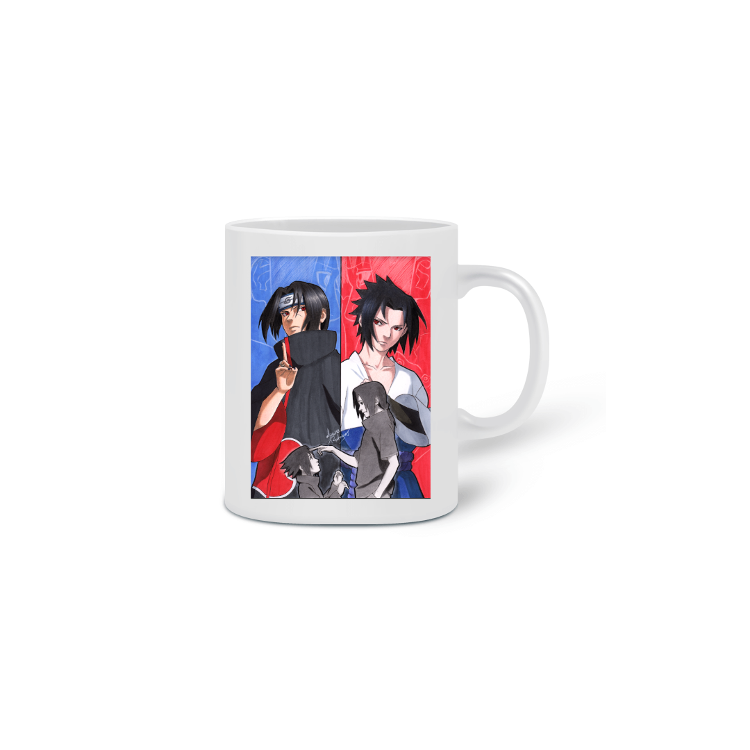 Nome do produto  caneca itachi e sasuke 