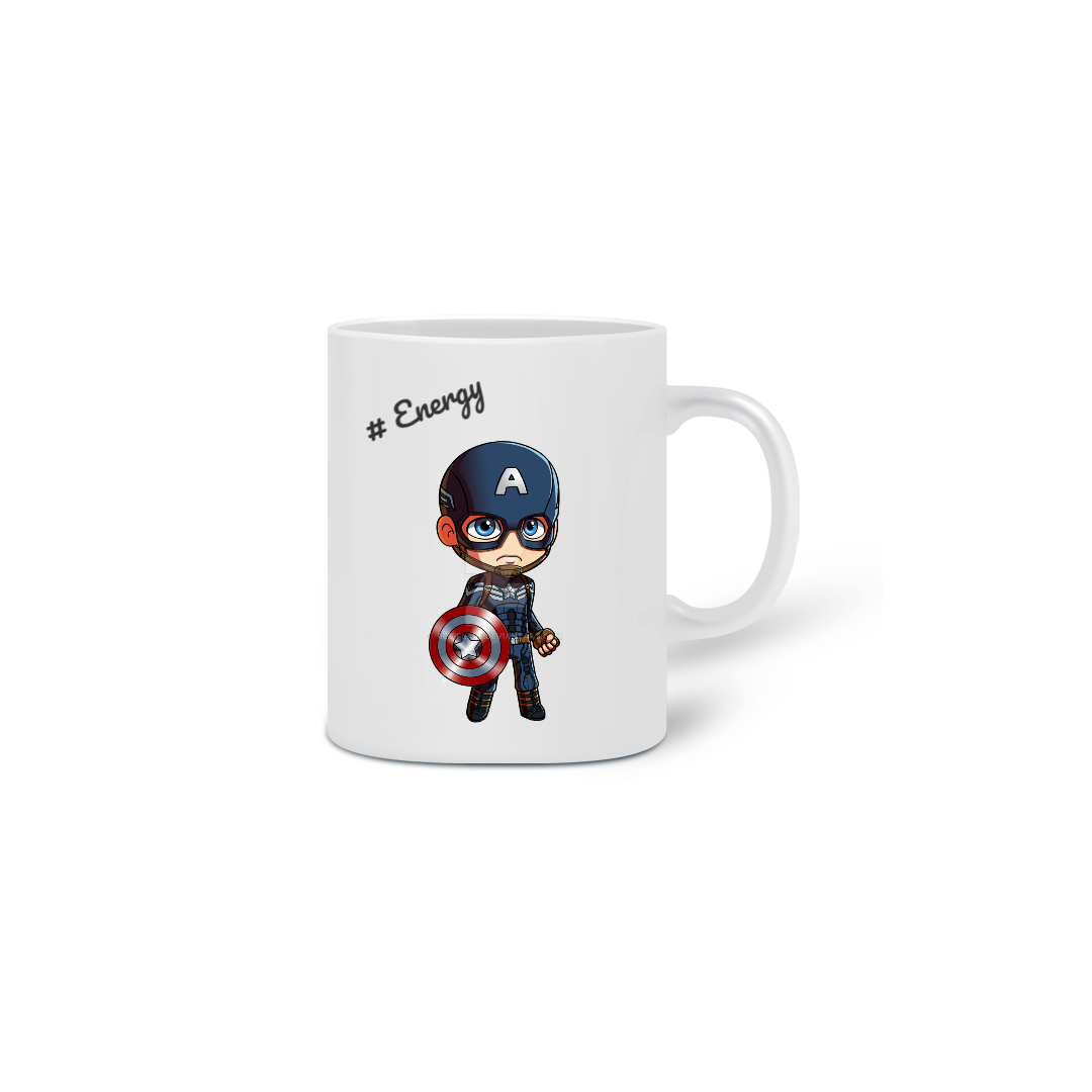 Nome do produto: Caneca Capitão América