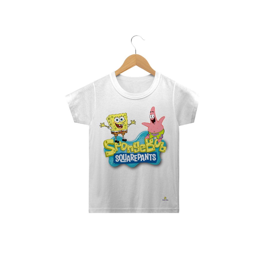 Nome do produto  Camiseta Bob Esponja e Patrick