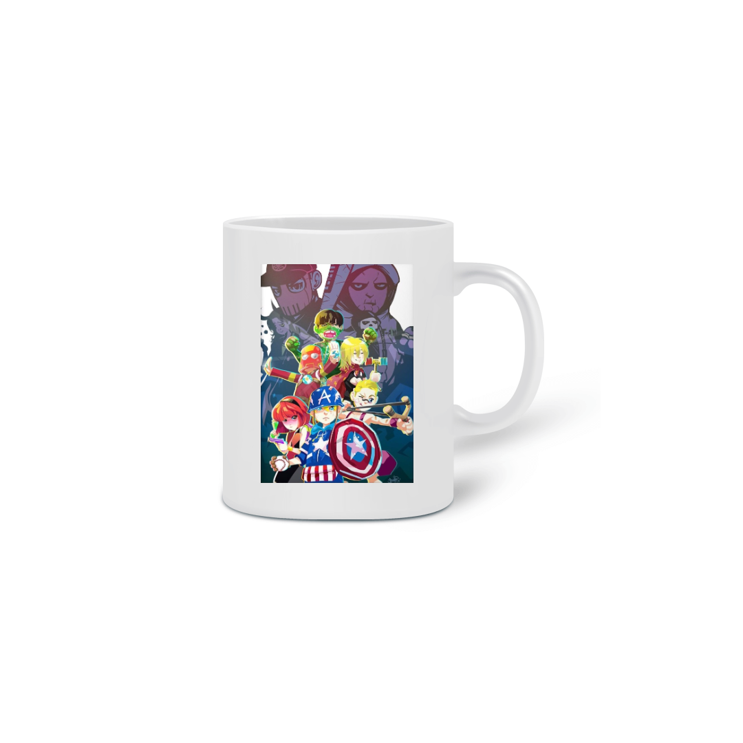Nome do produto  Caneca Avengers Infância