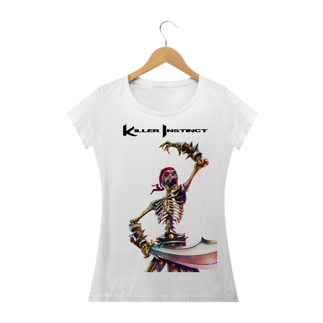 Nome do produto  Camiseta feminina Baby Long slider Killer instinct